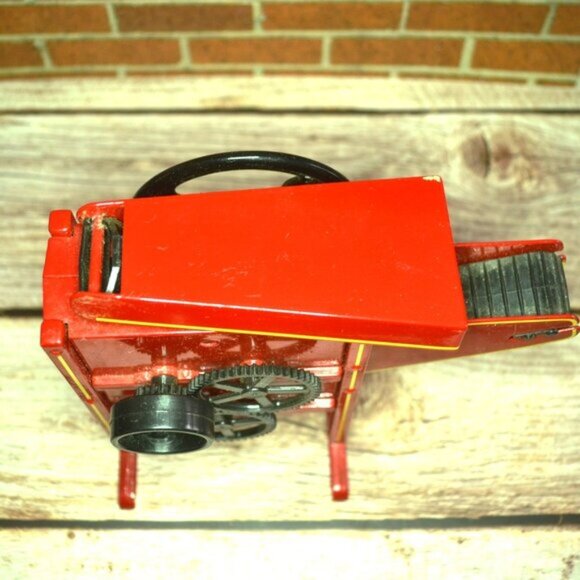 Vintage Ertl Corn Shredder Toy Kitchen Decor Rustic Red Primitive Accent - Picture 6 of 11